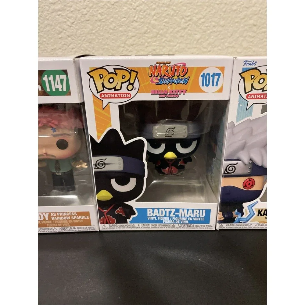 Funko Pop! Vinyl: Lot Of 3 Naruto Shippuden And Andy